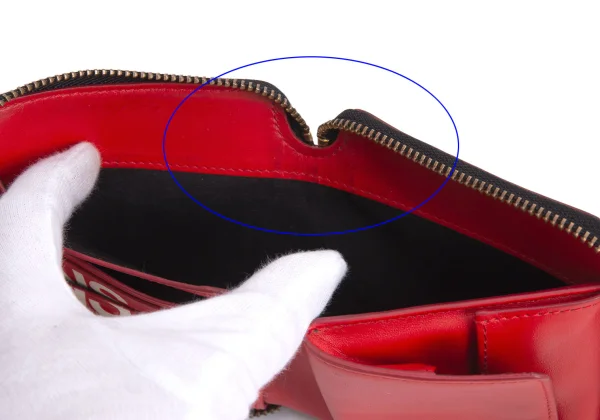 COMME des GARCONS Logo Printed Round-zip Wallet K-169908_011