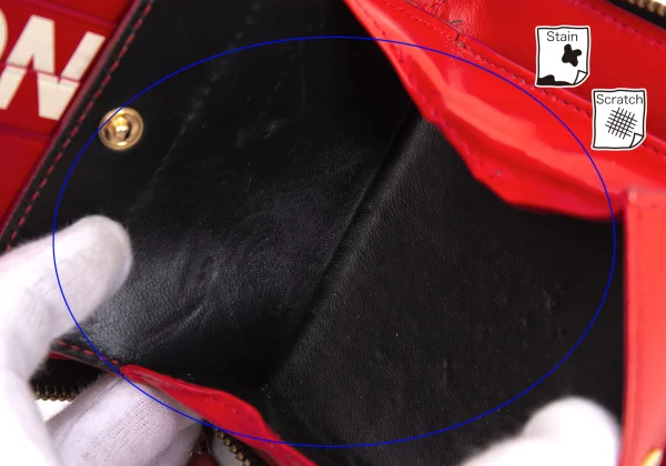 COMME des GARCONS Logo Printed Round-zip Wallet K-169908_014