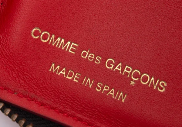 COMME des GARCONS Logo Printed Round-zip Wallet K-169908_015