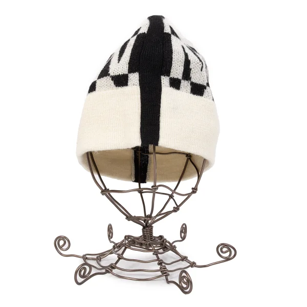 JUNYA WATANABE MAN COMME des GARCONS Check Logo Knit Cap K-169909_002