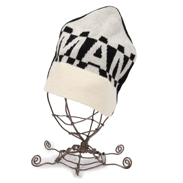 JUNYA WATANABE MAN COMME des GARCONS Check Logo Knit Cap K-169909_003