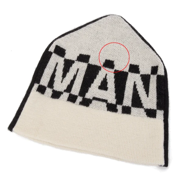JUNYA WATANABE MAN COMME des GARCONS Check Logo Knit Cap K-169909_005