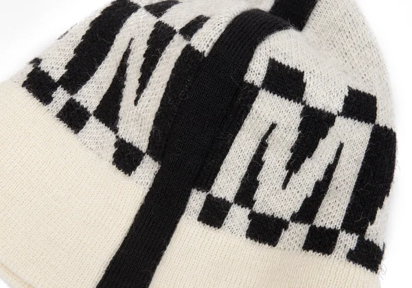 JUNYA WATANABE MAN COMME des GARCONS Check Logo Knit Cap K-169909_010