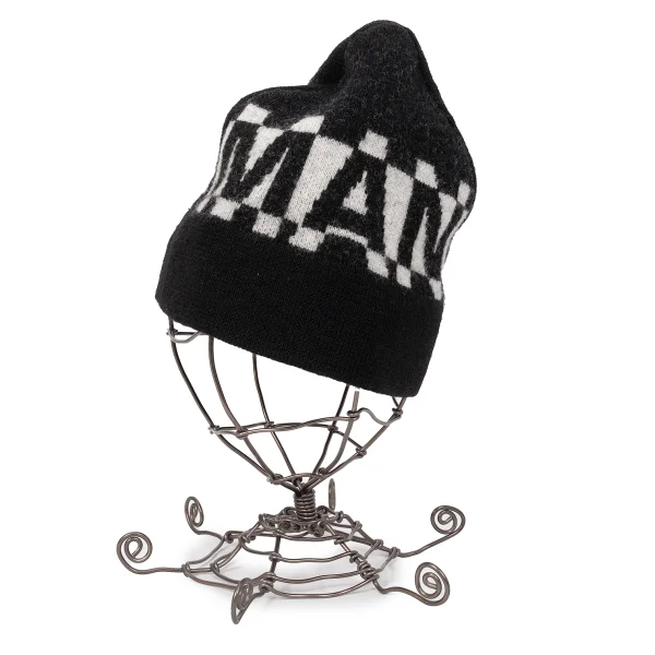 JUNYA WATANABE MAN COMME des GARCONS Check Logo Knit Cap K-169910_003
