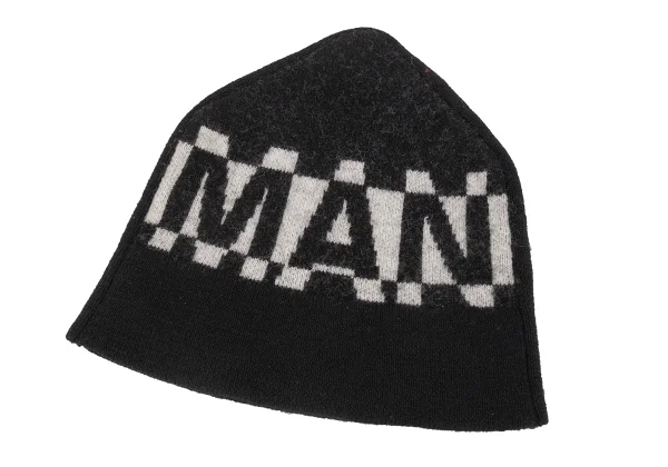 JUNYA WATANABE MAN COMME des GARCONS Check Logo Knit Cap K-169910_006
