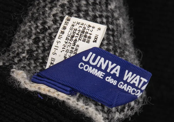 JUNYA WATANABE MAN COMME des GARCONS Check Logo Knit Cap K-169910_009