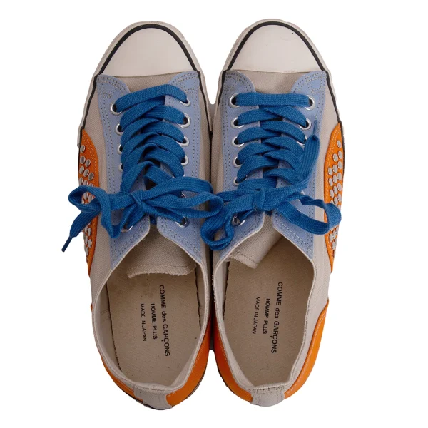 COMME des GARCONS HOMME PLUS Studs Patchwork Sneakers K-169912_009