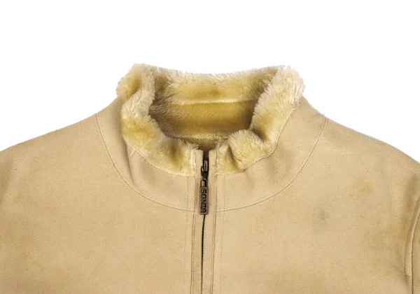 SONIA RYKIEL Acrylic Fur Lined Synthetic Mouton Blouson K-169914_005