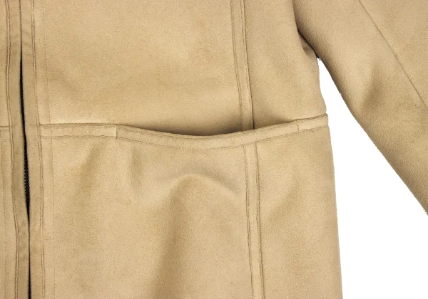 SONIA RYKIEL Acrylic Fur Lined Synthetic Mouton Blouson K-169914_013