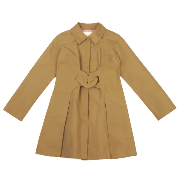 Sybilla Poly Silk Fly-front Half Coat K-169915_002