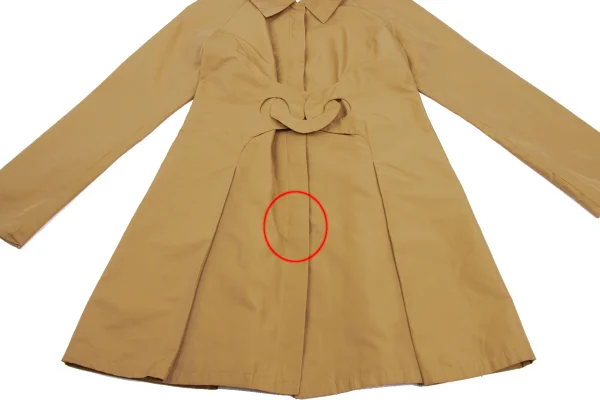 Sybilla Poly Silk Fly-front Half Coat K-169915_011