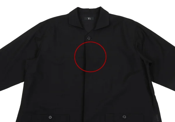 Y's Poly Wool Shirt Jacket K-169916_003