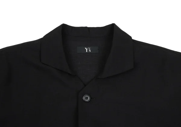 Y's Poly Wool Shirt Jacket K-169916_005