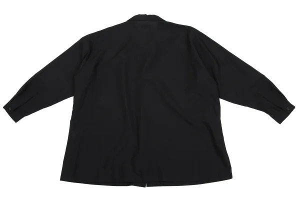 Y's Poly Wool Shirt Jacket K-169916_013