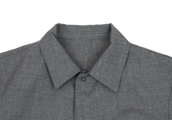 Y's Wool Snap Button Shirt Jacket K-169917_004