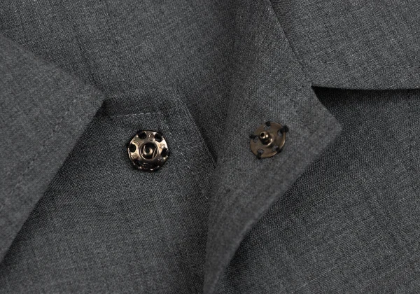 Y's Wool Snap Button Shirt Jacket K-169917_006