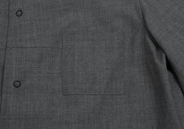 Y's Wool Snap Button Shirt Jacket K-169917_007