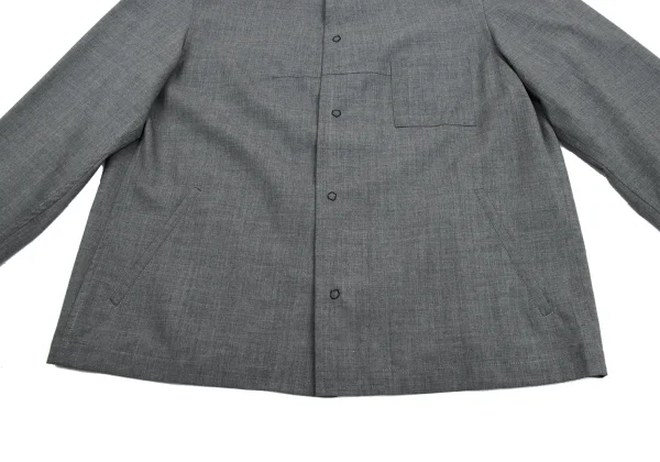 Y's Wool Snap Button Shirt Jacket K-169917_011