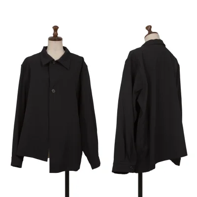 Y's Wool Gabardine 1B Shirt