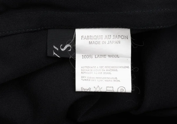 Y's Wool Gabardine 1B Shirt K-169918_015