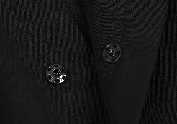 Y's Wool Gabardine Fly-front Jacket K-169920_005