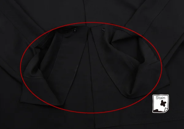 Y's Wool Gabardine Fly-front Jacket K-169920_008