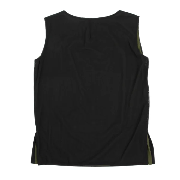 Y's Mesh Layered Reversible Sleeveless Top K-169921_009