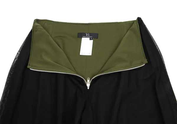Y's Mesh Layered Reversible Pants K-169922_004