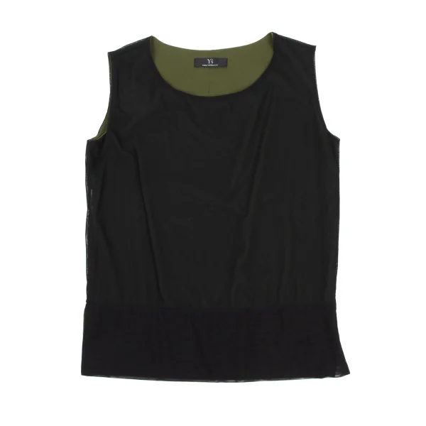 Y's Mesh Layered Reversible Top & Pants K-169923_005
