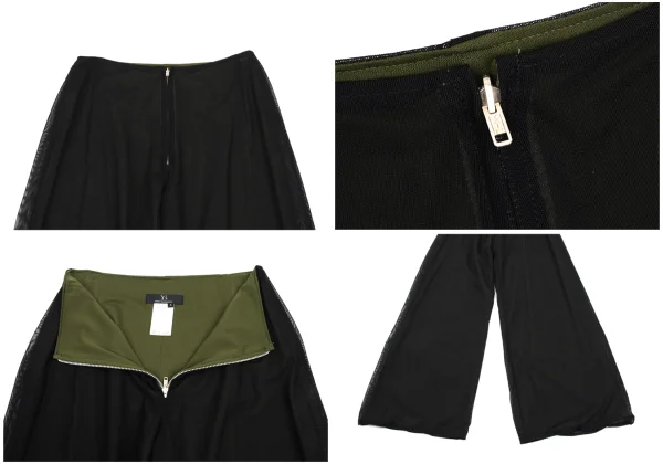 Y's Mesh Layered Reversible Top & Pants K-169923_014