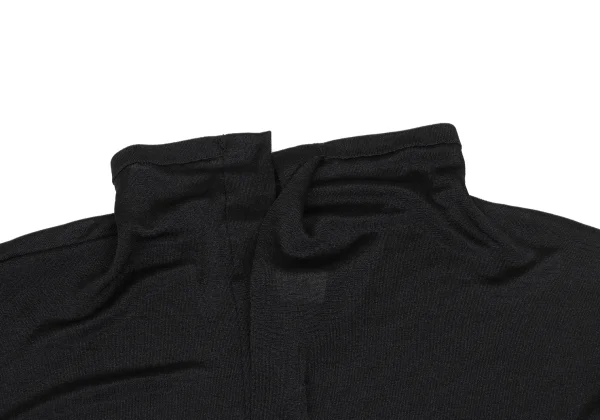 Yohji Yamamoto FEMME Poly Sheer Knit Blouse K-169924_004