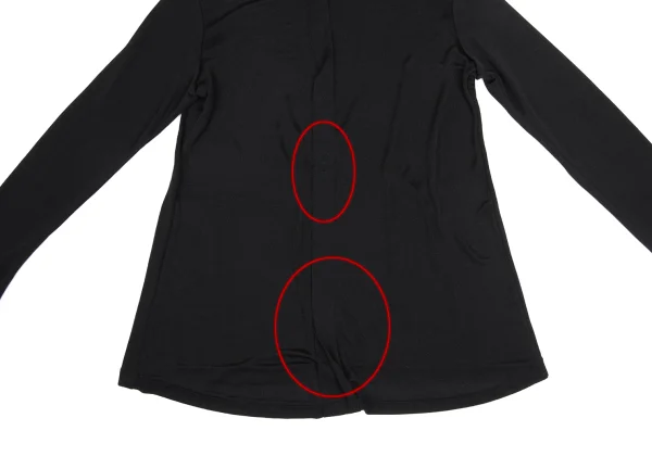 Yohji Yamamoto FEMME Poly Sheer Knit Blouse K-169924_007