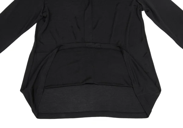 Yohji Yamamoto FEMME Poly Sheer Knit Blouse K-169924_010