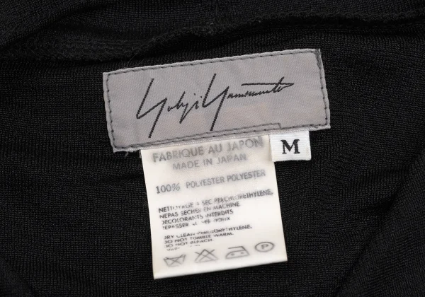 Yohji Yamamoto FEMME Poly Sheer Knit Blouse K-169924_014
