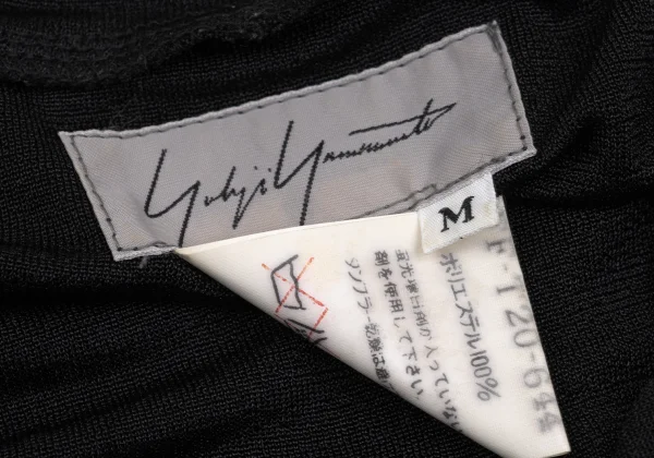 Yohji Yamamoto FEMME Poly Sheer Knit Blouse K-169924_015