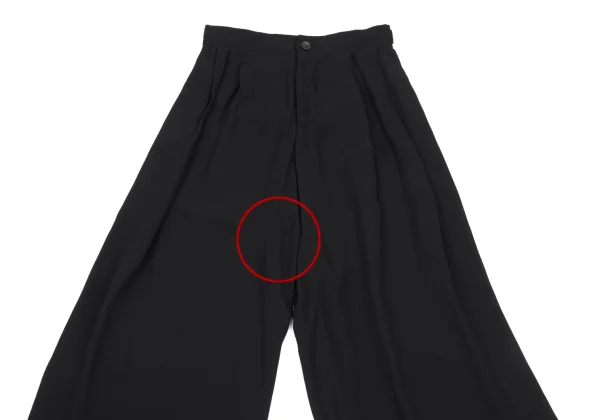 Yohji Yamamoto FEMME Rayon Wide Pants K-169925_002