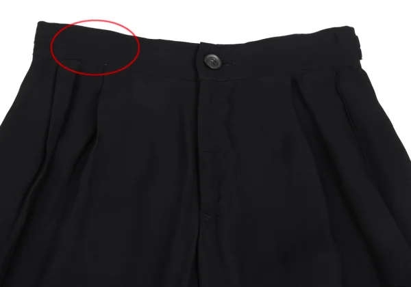 Yohji Yamamoto FEMME Rayon Wide Pants K-169925_004