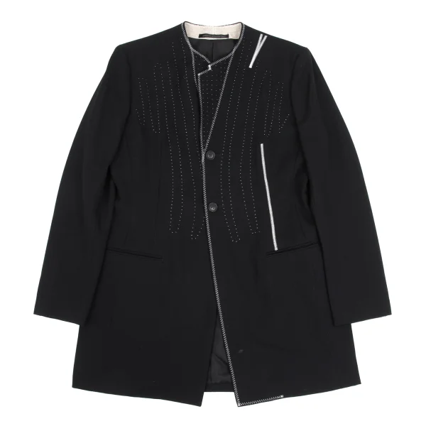 Yohji Yamamoto FEMME Wool Long Jacket K-169926_002