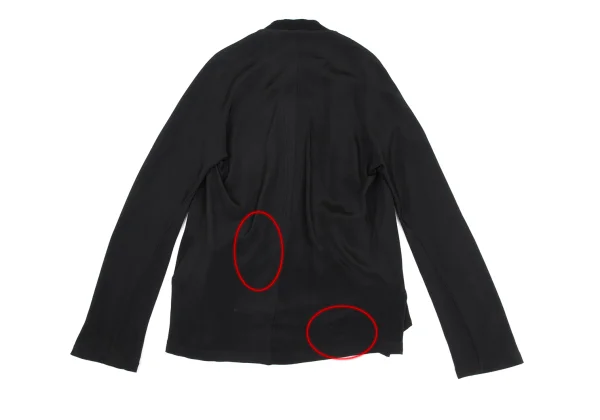 Yohji Yamamoto FEMME Silk Felt Switching Jacket K-169927_014