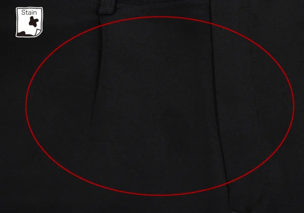 Yohji Yamamoto FEMME Silk Felt Switching Pants K-169928_003