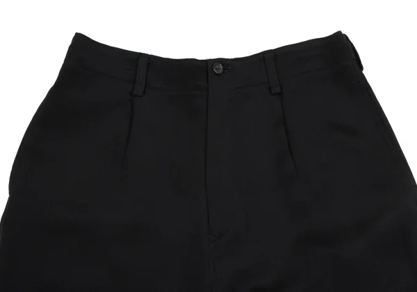 Yohji Yamamoto FEMME Silk Felt Switching Pants K-169928_005