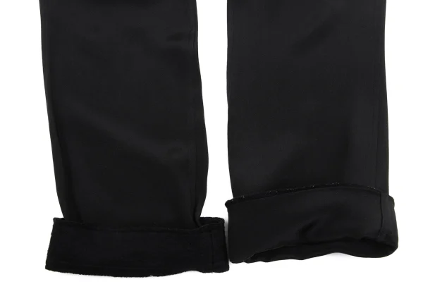 Yohji Yamamoto FEMME Silk Felt Switching Pants K-169928_012