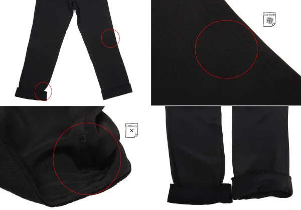 ヨウジヤマモト ファムYohji Yamamoto FEMME シルクフェルト切替セットアップ 黒M S K-169929_016