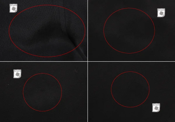 ヨウジヤマモト ファムYohji Yamamoto FEMME シルクフェルト切替セットアップ 黒M S K-169929_018