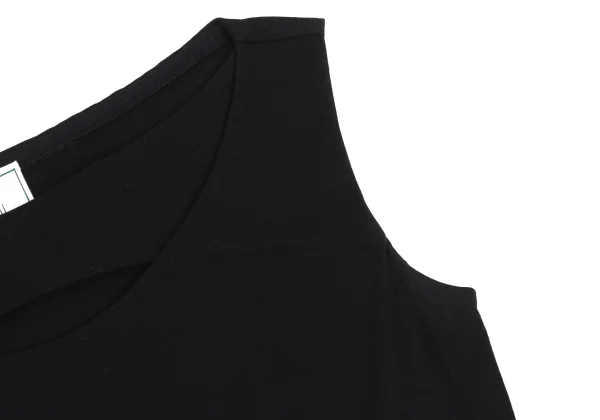Sybilla Neck Design Stretch Sleeveless Top K-169932_005