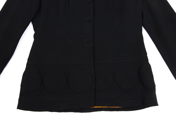 Sybilla Rayon Blend Hem Design Jacket K-169934_011