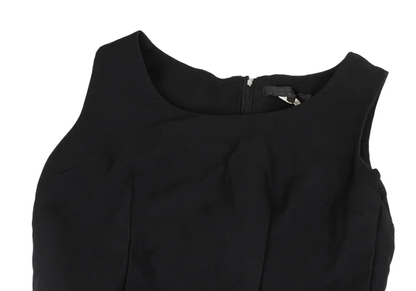 COMME des GARCONS Poly Wrap Design Sleeveless Dress K-169937_004