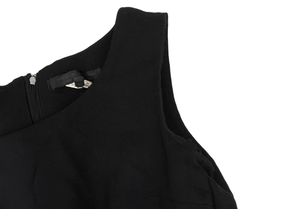 COMME des GARCONS Poly Wrap Design Sleeveless Dress K-169937_005
