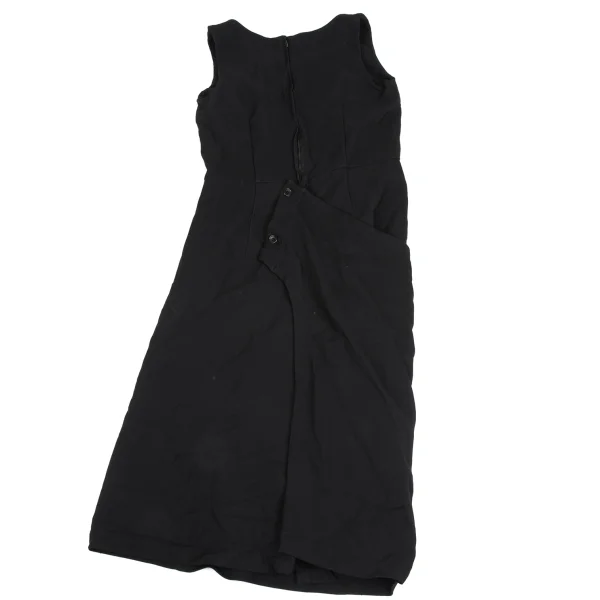 COMME des GARCONS Poly Wrap Design Sleeveless Dress K-169937_008