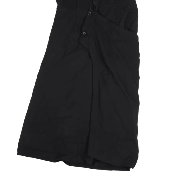 COMME des GARCONS Poly Wrap Design Sleeveless Dress K-169937_009